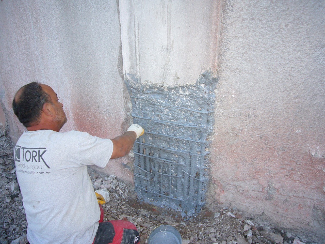 Kolonlarda korozyon ve beton onarımı